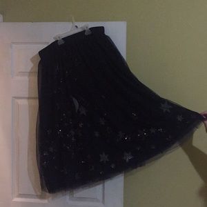 Moon Stars Anthropologie Skirt